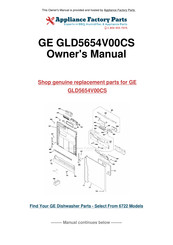 GE GLD5654V00CS Owner's Manual