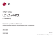 LG 32UR500K Owner's Manual