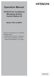 Hitachi Central Station EX Operation Manual