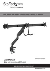 StarTech.com 3M1A3SG-MONITOR-ARM User Manual
