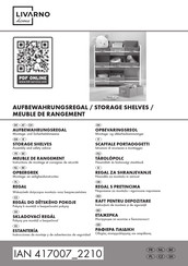 LIVARNO home HG09140A Assembly And Safety Advice