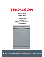 Thomson TDW4714DWH Operating Instructions Manual
