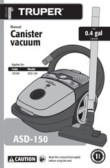 Truper ASD-150 Manual