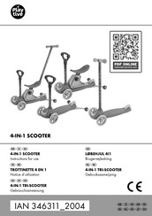 PLAYTIVE 346311 2004 Instructions For Use Manual