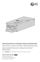 FS IMC-GA1SC1T-MM Quick Start Manual