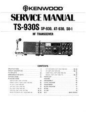 Kenwood AT-S30 Service Manual