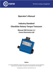 Crane Electronics CheckStar Operator's Manual
