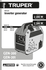 Truper GEN-200 Manual