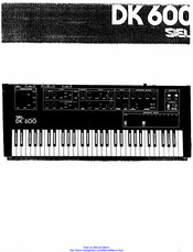 Siel DK 600 Instructions Manual