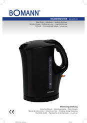 BOMANN WK 6079 CB Instruction Manual