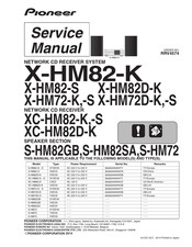 Pioneer X-HM72-K Service Manual