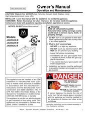 Majestic JADE42I Owner’s Manual Operation And Maintenance