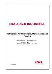 ERA ADS-B INDONESIA Instructions Manual