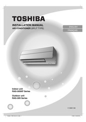 Toshiba RAS-30SKP Series Installation Manual