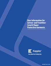 KAPPLER Frontline 500 User Information