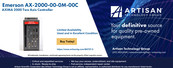Emerson AX-2000-00-0M-00C Installation Manual