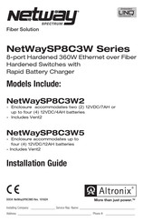 Altronix NetWaySP8C3W2 Installation Manual