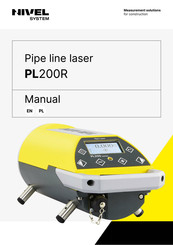 Nivel System PL200R Manual