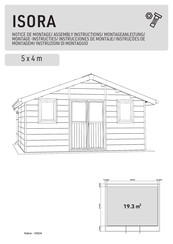 JARDIN ISORA Assembly Instructions Manual