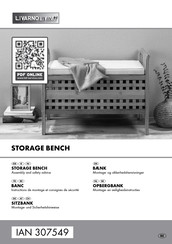Livarno Living 307549 Assembly And Safety Advice