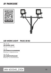 Parkside PASG 30 B3 Operation And Safety Notes