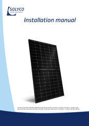 SOLYCO R-BG 108n.3 Installation Manual