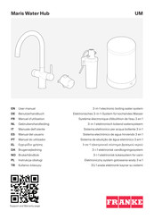 Franke Maris Water Hub 119.0698.122 User Manual