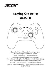 Acer AGR200 Quick Start Manual