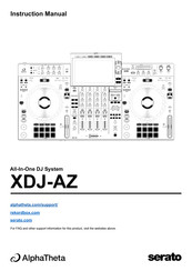 AlphaTheta XDJ-AZ Instruction Manual