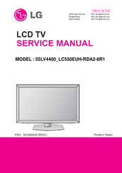 LG 55LV4400 LC550EUH-RDA2-8R1 Service Manual