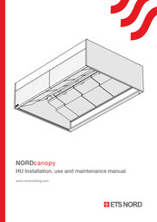 ETS NORD NORDcanopy HU Installation, Use & Maintenance Manual