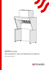 ETS NORD NORDcanopy HG Installation, Use & Maintenance Manual