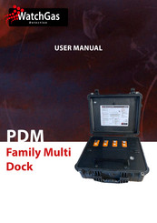 WatchGas PDM Family Multi Dock User Manual