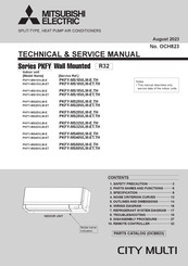 Mitsubishi Electric CITY MULTI PKFY-MS20VLM-E Technical & Service Manual