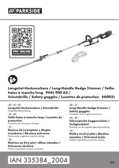 Parkside PHSL 900 A3 Translation Of The Original Instructions