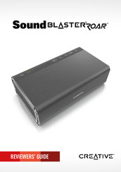 Creative Sound BLASTER ROAR Reviewer's Manual