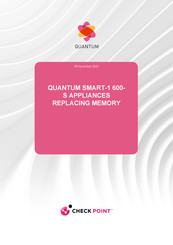 Quantum CHECK POINT SMART-1600-S Quick Start Manual