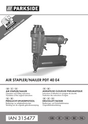 Parkside 315477 Operation And Safety Instructions