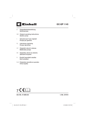 EINHELL GC-GP 1145 Original Operating Instructions