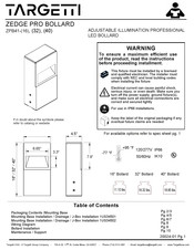 Targetti ZPB41-40 Manual
