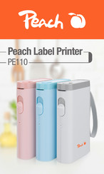 Peach PE110 Manual