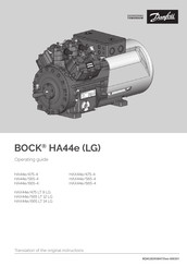 Danfoss BOCK HA44e Operating Manual