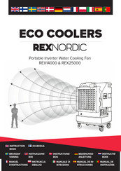 REX NORDIC ECO COOLERS REX14000 Instruction Book