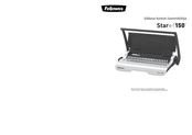 Fellowes Star+ 150 Quick Start Manual