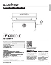 Black Stone 2406 Owner's Manual