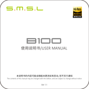 S.M.S.L B100 User Manual