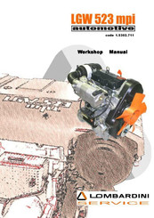 Lombardini LGW 523 mpi Workshop Manual