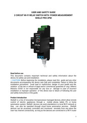 Shelly Pro Series Safety & User Manual