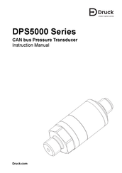 Druck DPS 5000 Instruction Manual