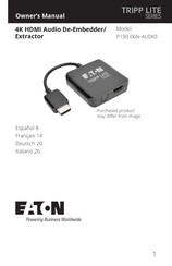Eaton TRIPP LITE P130-06N-AUDIO Owner's Manual